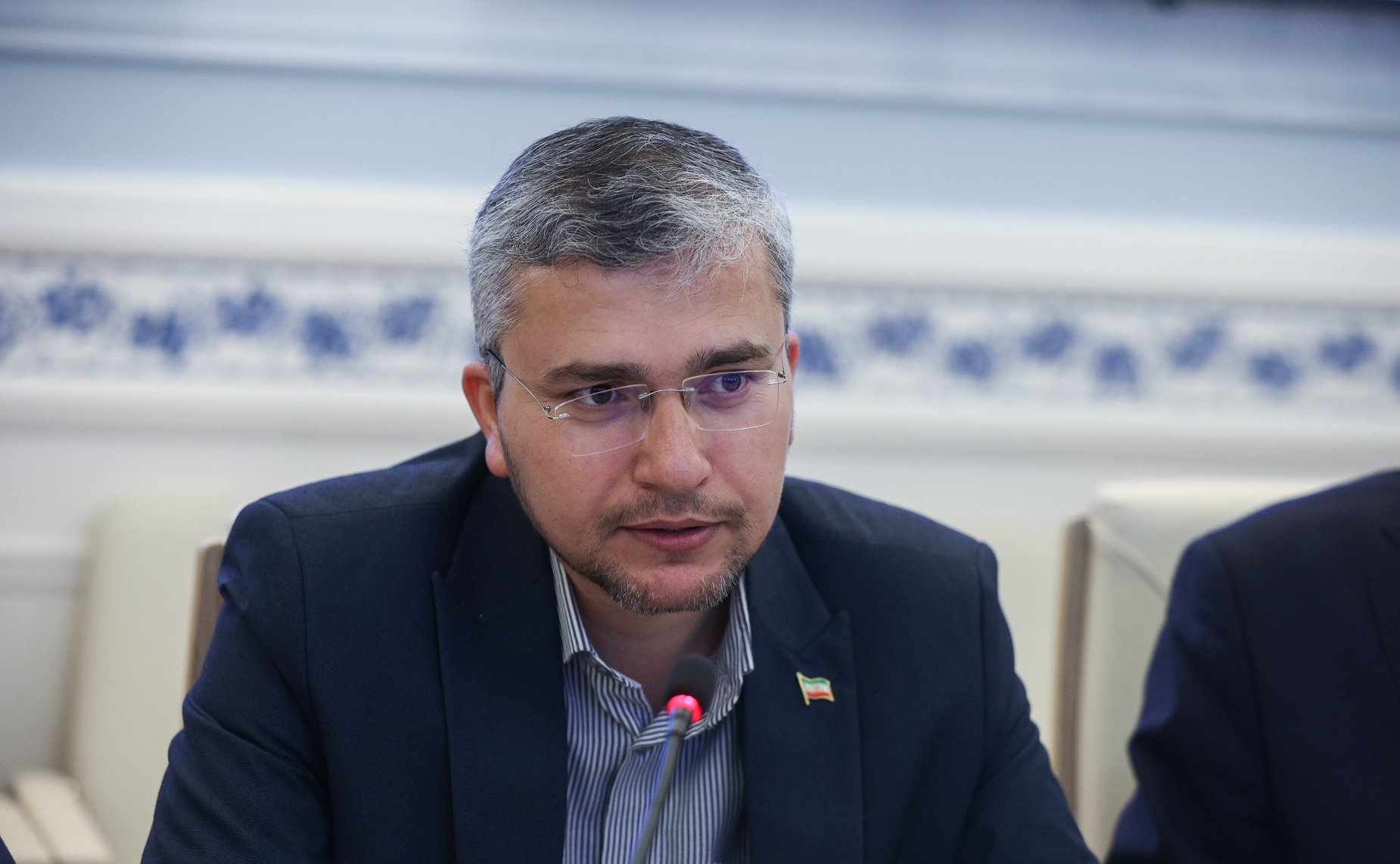 Встреча Дмитрия Василенко с председателем межпарламентской группы дружбы, членом Комиссии Собрания Исламского Совета ИРИ по национальной безопасности и внешней политике Эбрахимом Резаи