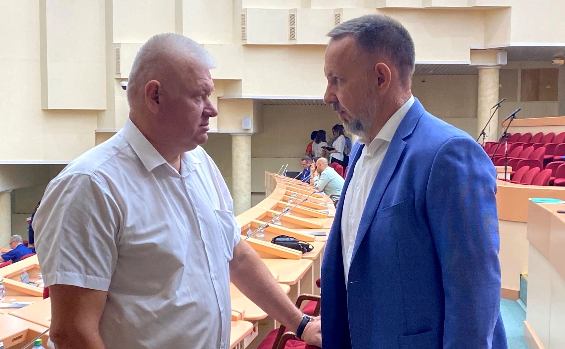 Олег Алексеев в ходе работы в регионе принял участие в заседании Саратовской областной Думы
