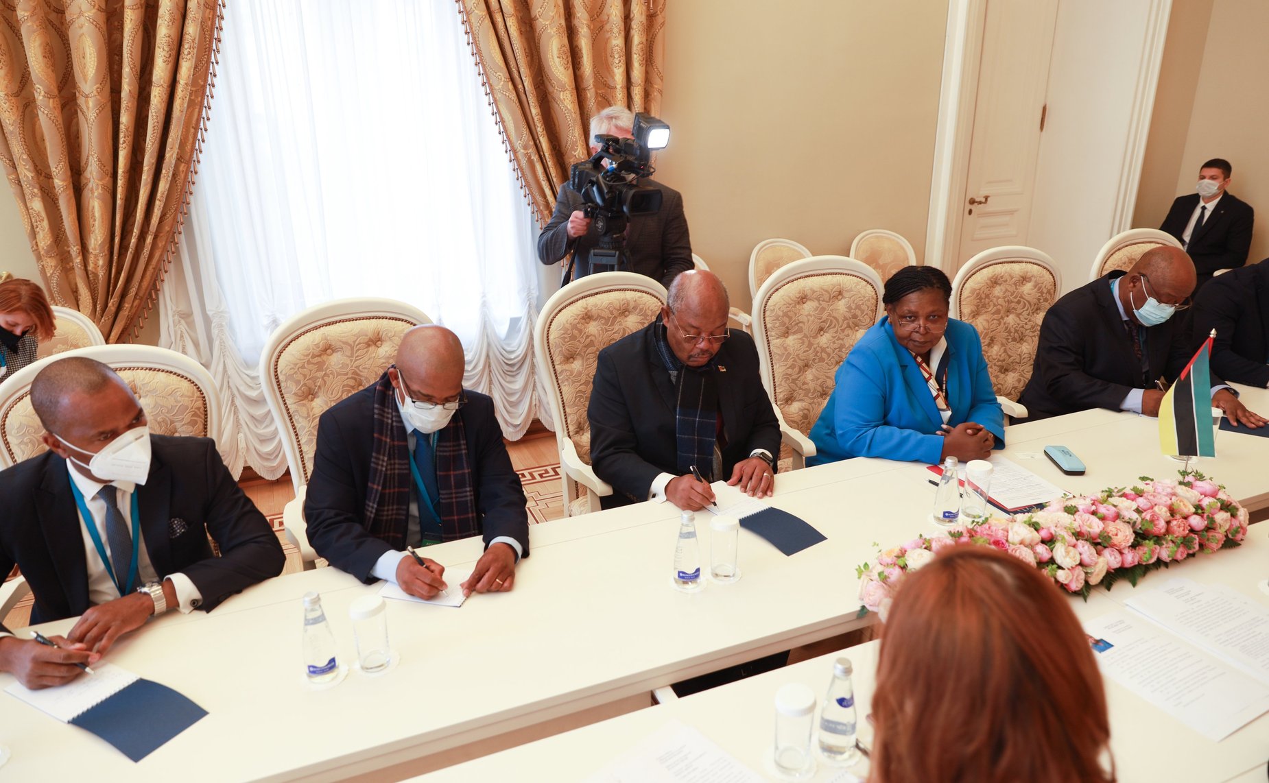 Встреча Валентины Матвиенко с Председателем Ассамблеи Республики Мозамбик