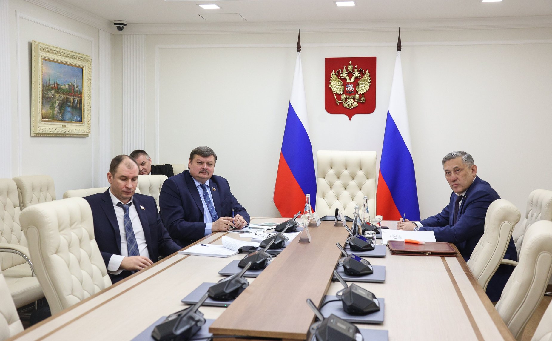 Участие сенаторов РФ в заседании Постоянной комиссии ПА ОДКБ по вопросам обороны и безопасности