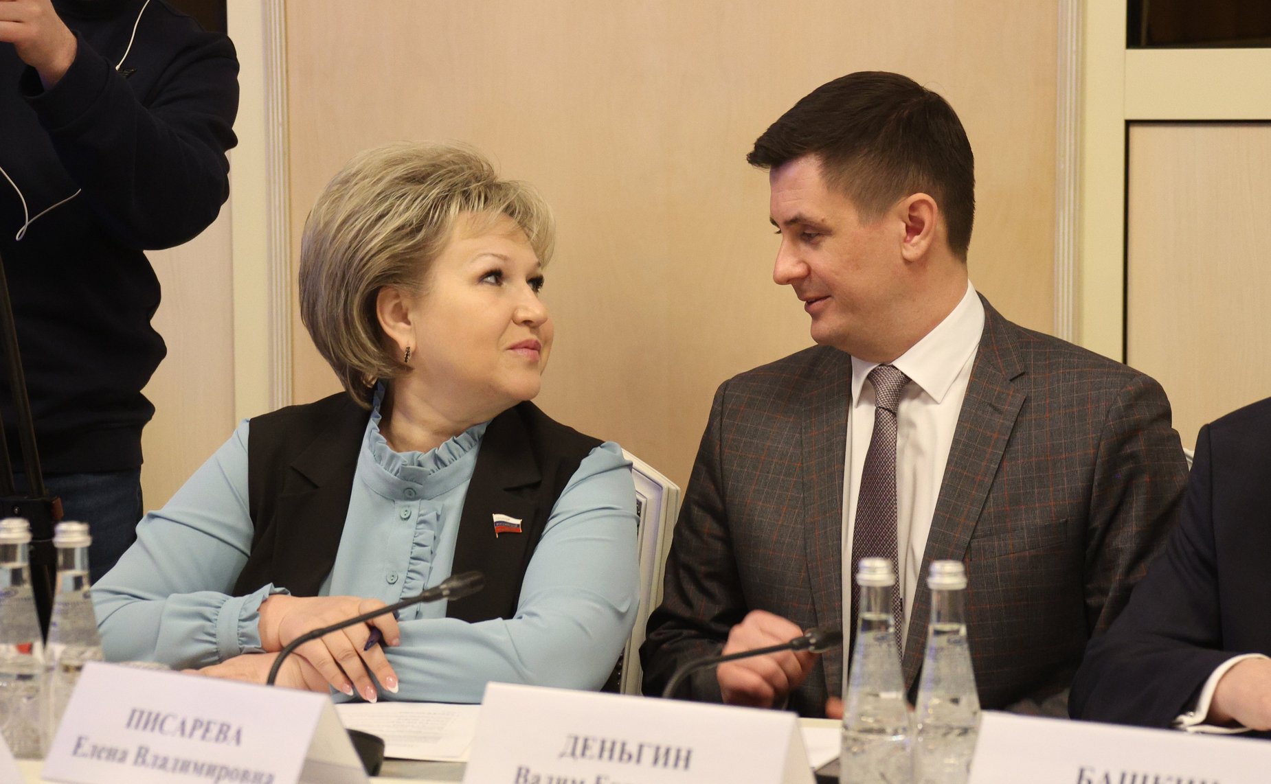 Елена Писарева и Вадим Деньгин