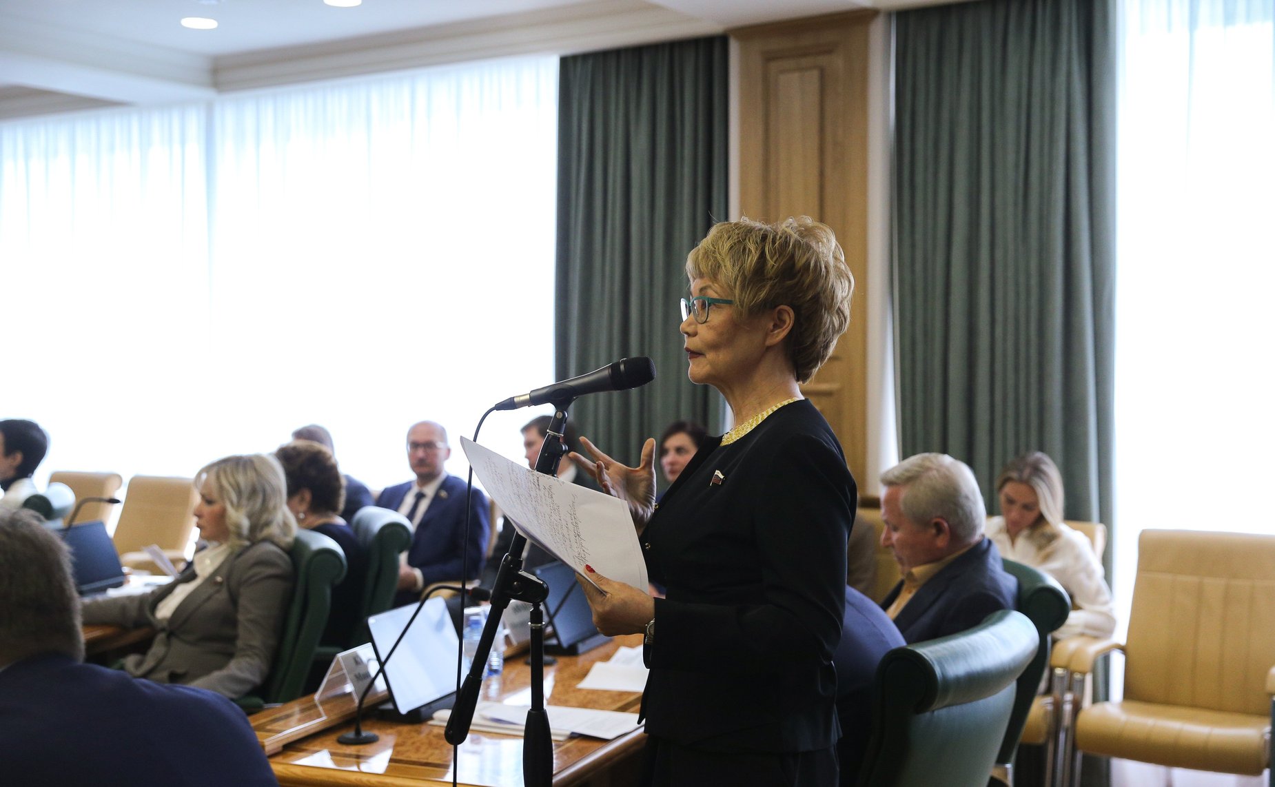 Совместное заседание комитетов СФ для проведения консультаций по кандидатуре А. Куренкова для назначения на должность главы МЧС