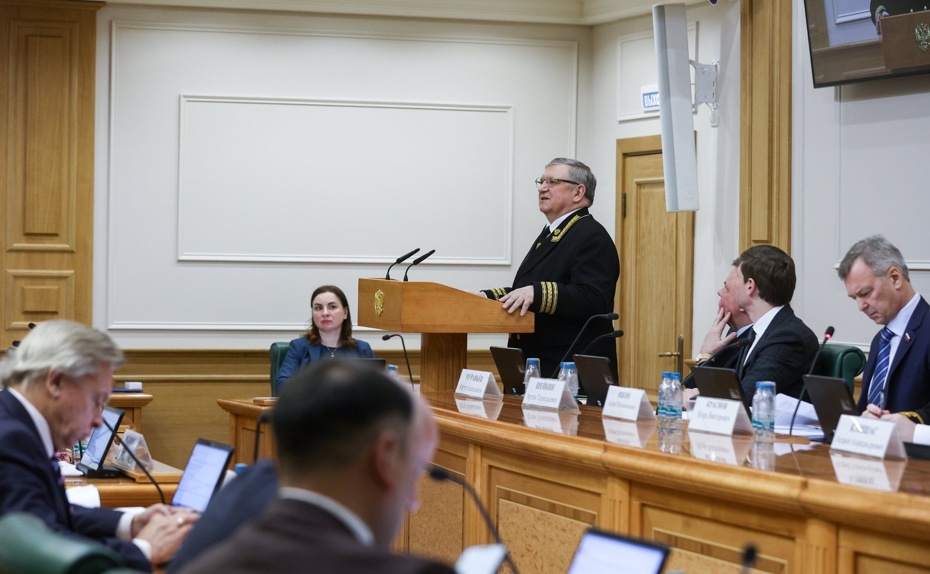 Заседание Комитета Совета Федерации по конституционному законодательству и государственному строительству