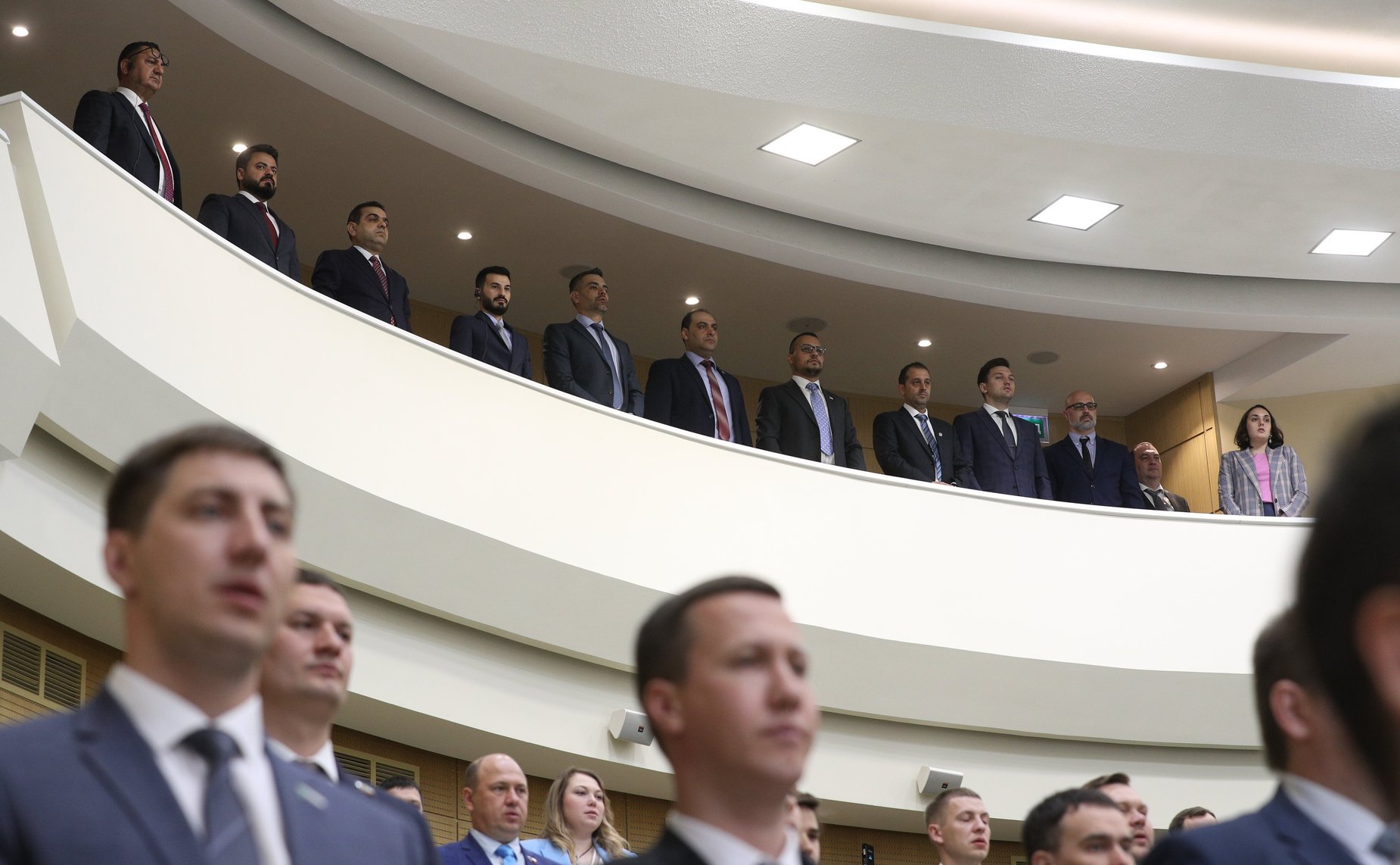 Пленарное заседание Форума молодых парламентариев: «Молодежь XXI века: сберегая наследие, развивая сотрудничество, приближая будущее»