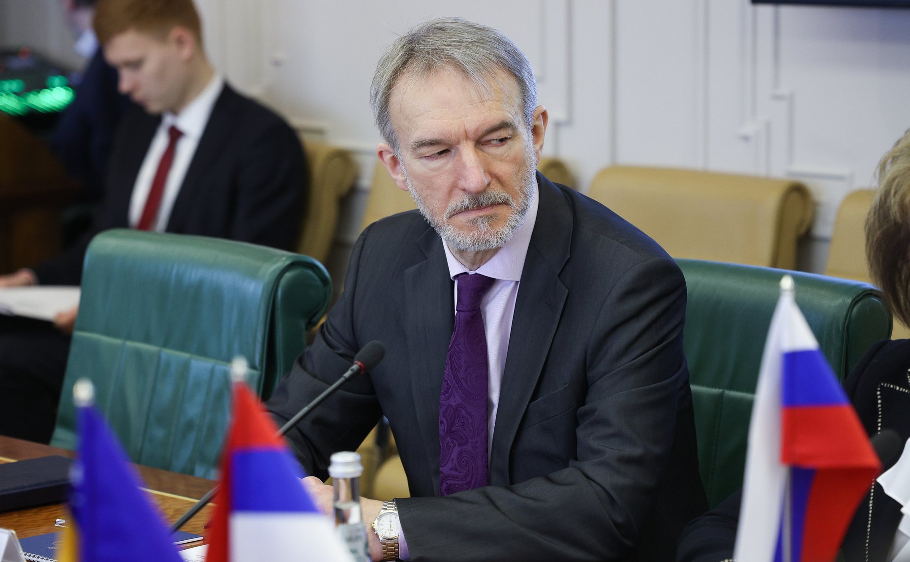 Константин Косачев встретился с Председателем Народной скупщины Республики Сербской (Босния и Герцеговина) Ненадом Стевандичем