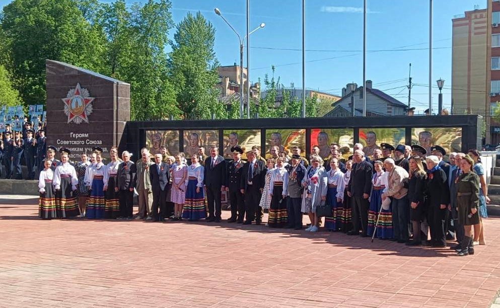 Сергей Рябухин принял участие в мероприятиях, посвящённых 80-й годовщине Победы в Великой Отечественной войне