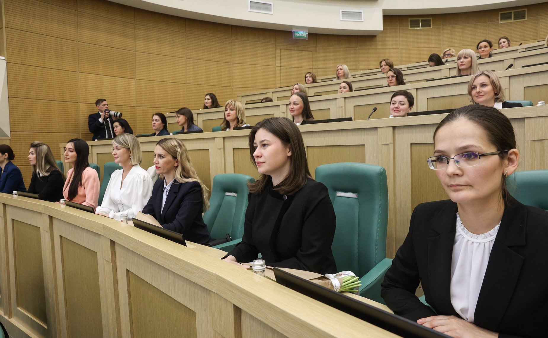 Встреча Председателя Совета Федерации Валентины Матвиенко с женщинами-предпринимателями «Голос женского бизнеса»