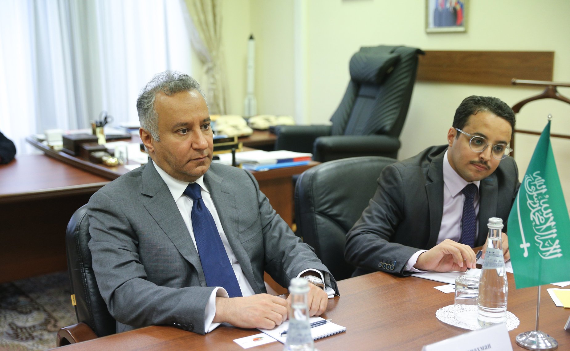 Ильяс Умаханов провел встречу с Чрезвычайным и Полномочным Послом Королевства Саудовская Аравия в Российской Федерации Абдулрахманом Аль-Ахмедом