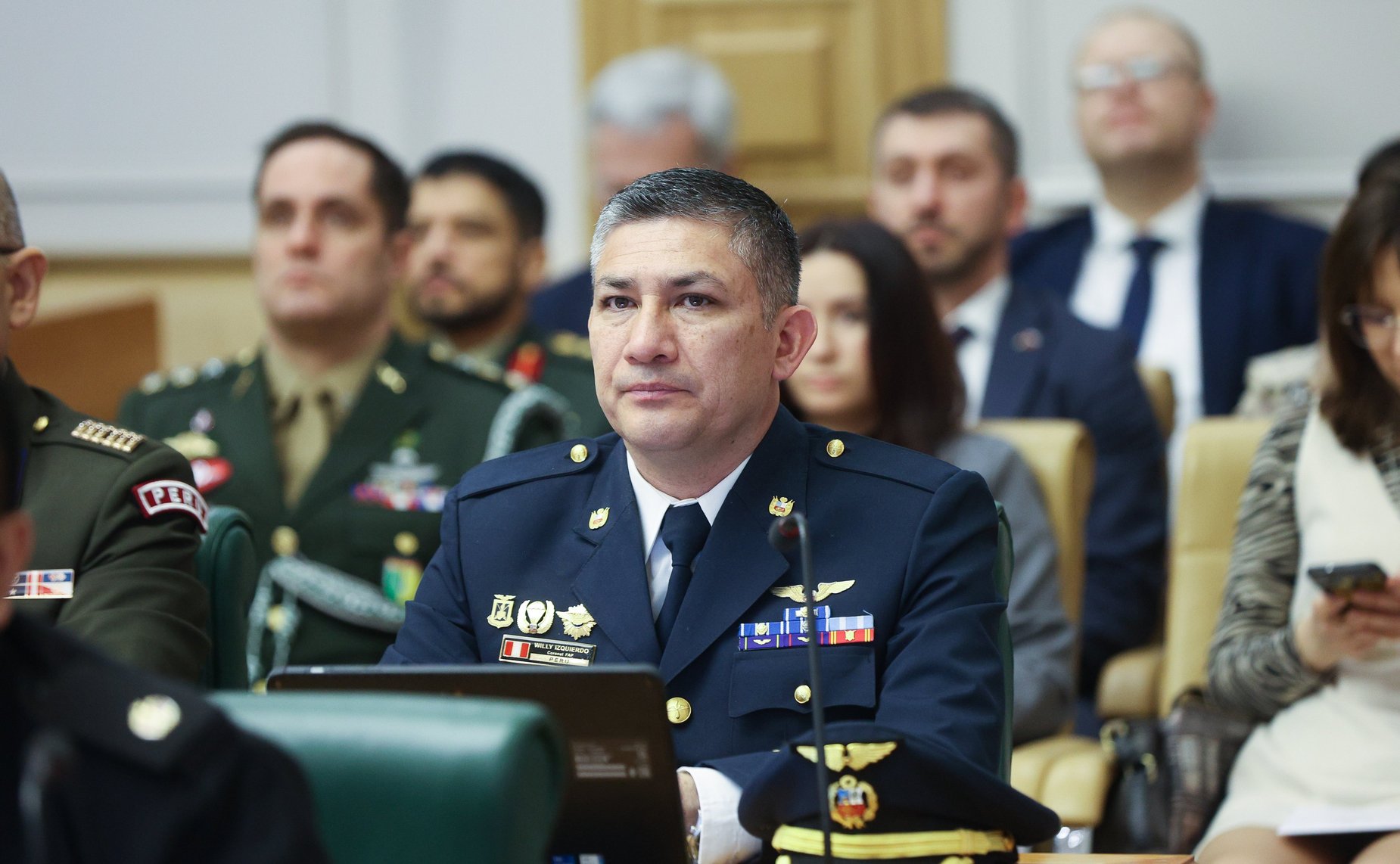 Брифинг для военных атташе иностранных государств, аккредитованных в Российской Федерации