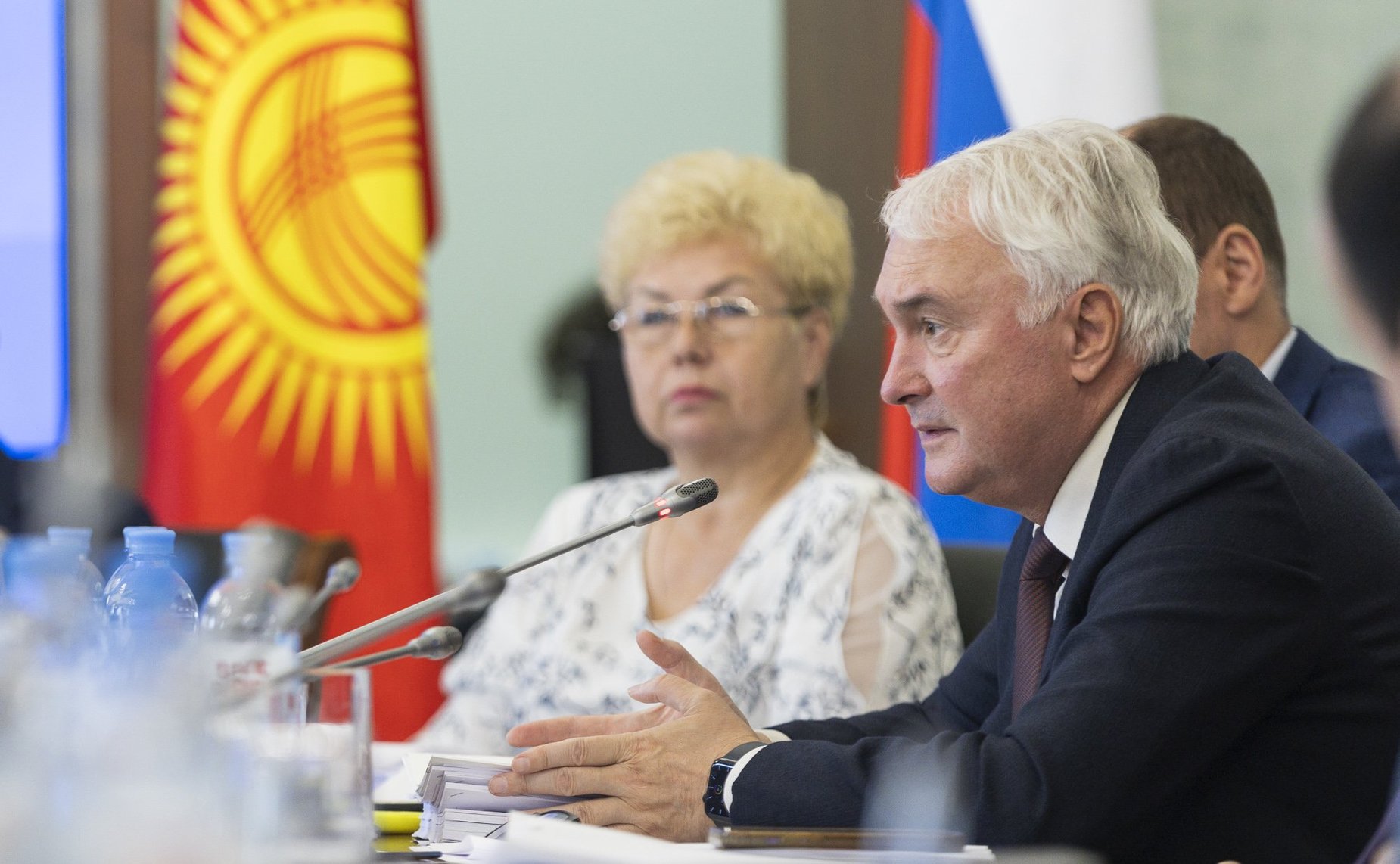 Участие сенаторов Российской Федерации в заседании Постоянной комиссии ПА ОДКБ по вопросам обороны и безопасности