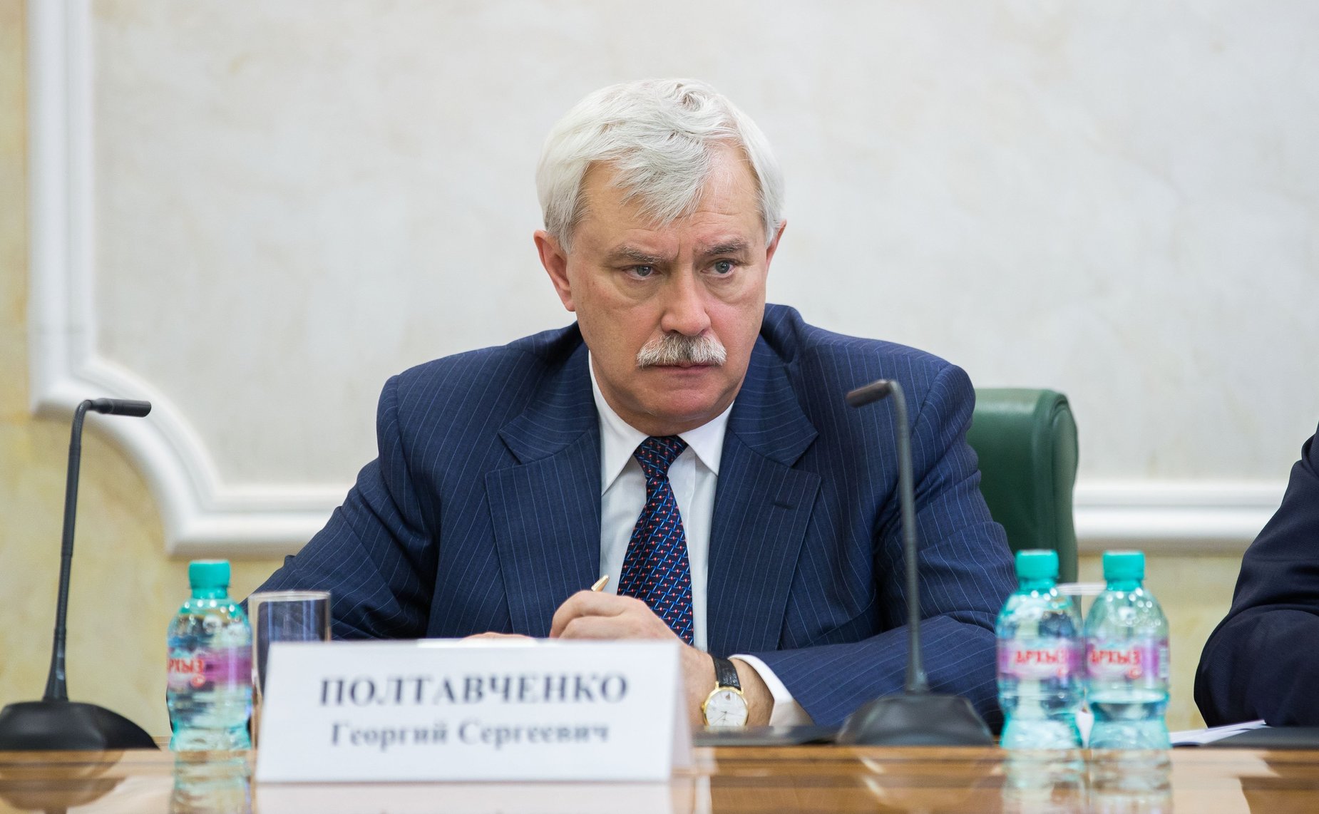 Г. Полтавченко на заседании Оргкомитета шестого Международного конгресса «Безопасность на дорогах ради безопасности жизни»