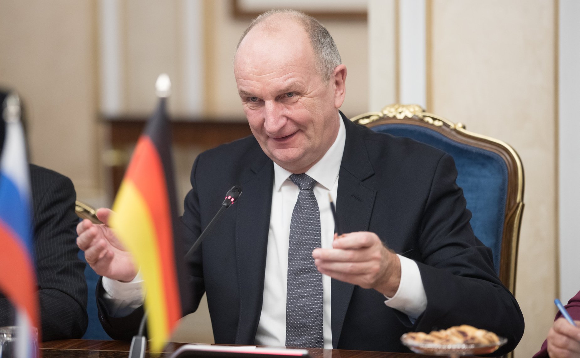 Премьер-министр федеральной земли Бранденбург (Федеративная Республики Германия) Дитмар Войдке