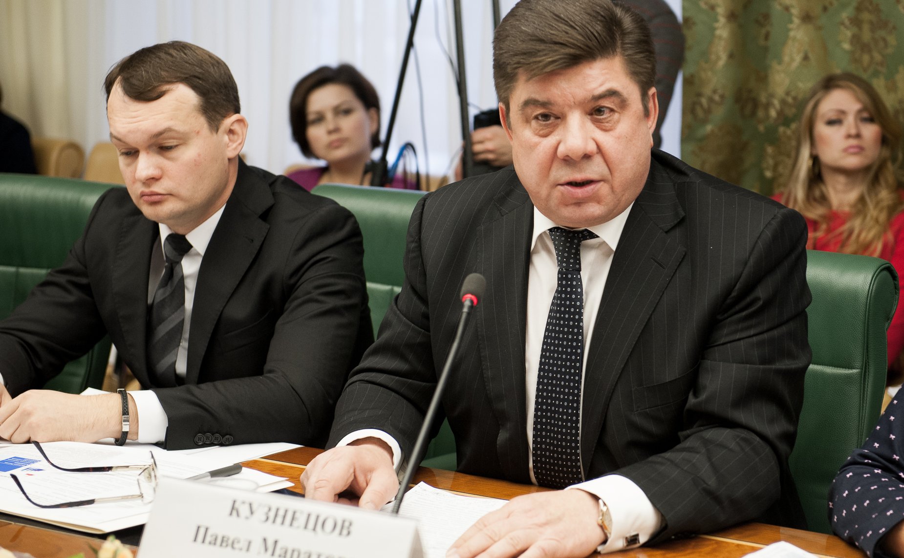 К. Косачев провел «круглый стол» на тему «Создание объективного международного образа России через реализацию государственных программах Российской Федерации»