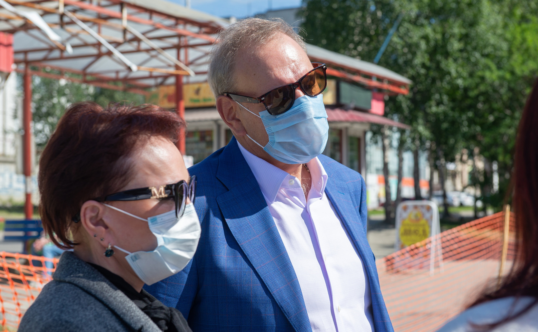 Татьяна Кусайко в рамках поездки в регион посетила объекты благоустройства в г. Апатиты