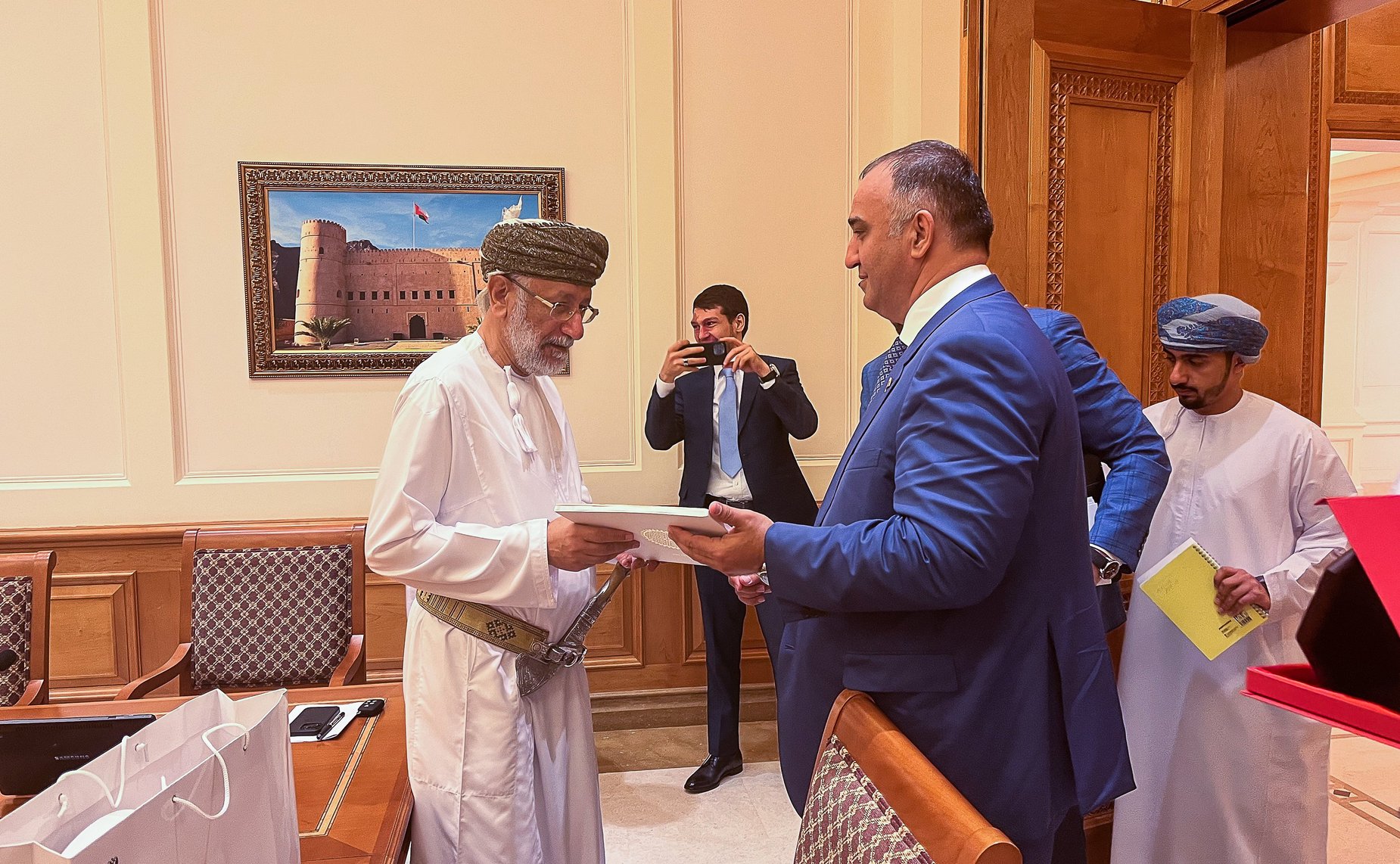 Участие делегации СФ в заседании группы по сотрудничеству СФ с Государственным советом Султаната Оман