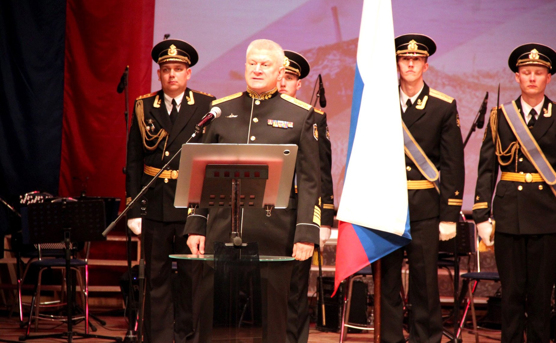 Торжественные мероприятия в Североморске, посвящённые 73-й годовщине Великой Победы