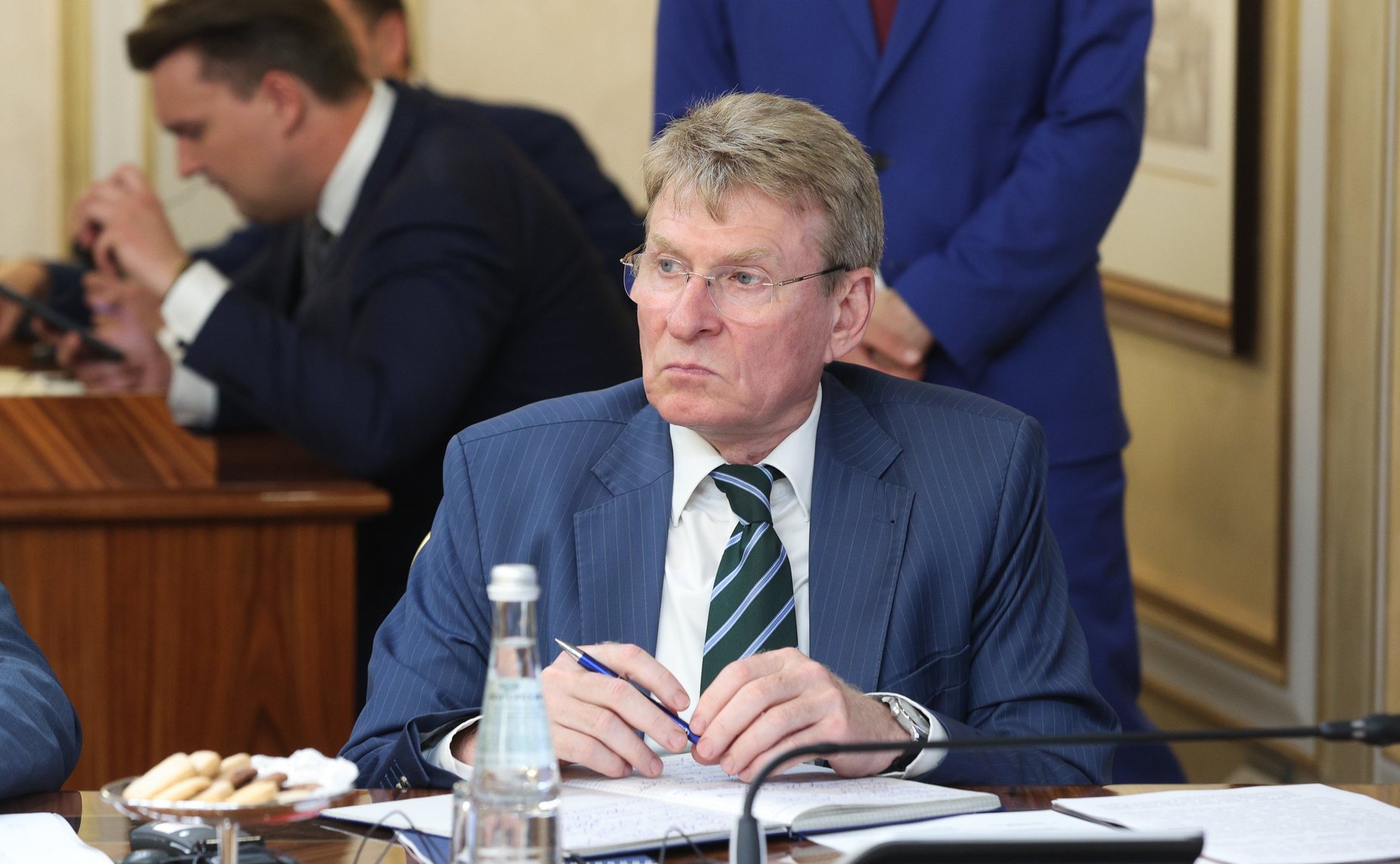 Встреча Председателя Совета Федерации Валентины Матвиенко с Председателем Консультативного совета Национального собрания Королевства Бахрейн Али Бен Салехом Ас-Салехом