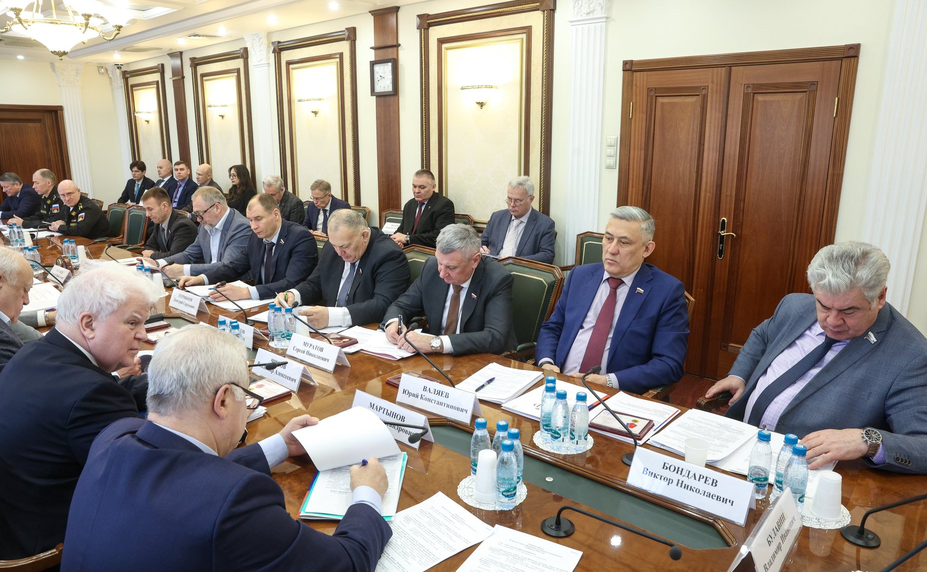 Заседание Комитета Совета Федерации по обороне и безопасности