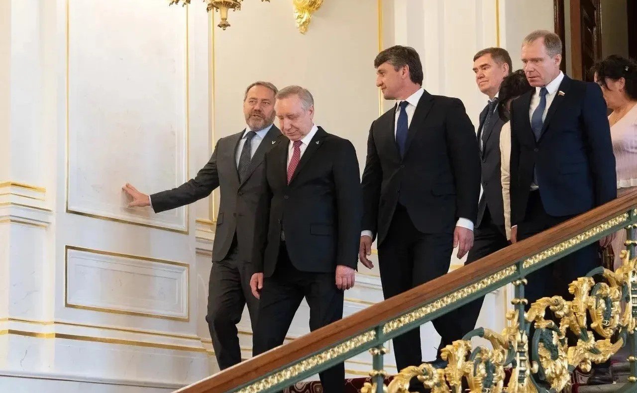 Александр Савин принял участие в церемонии закладки «Капсулы времени» в Мариинском дворце Санкт-Петербурга