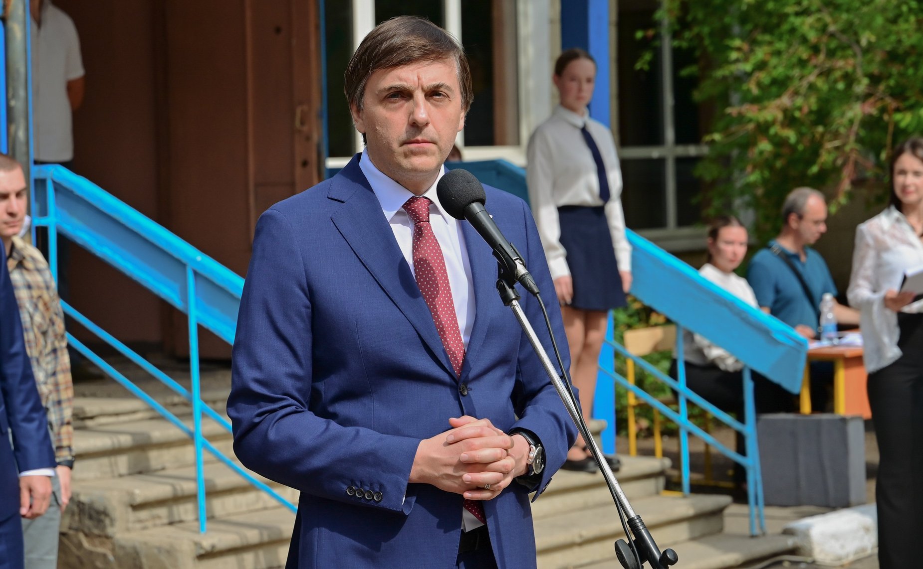 Рабочий визит первого заместителя Председателя Совета Федерации Владимира Якушева в Донецк