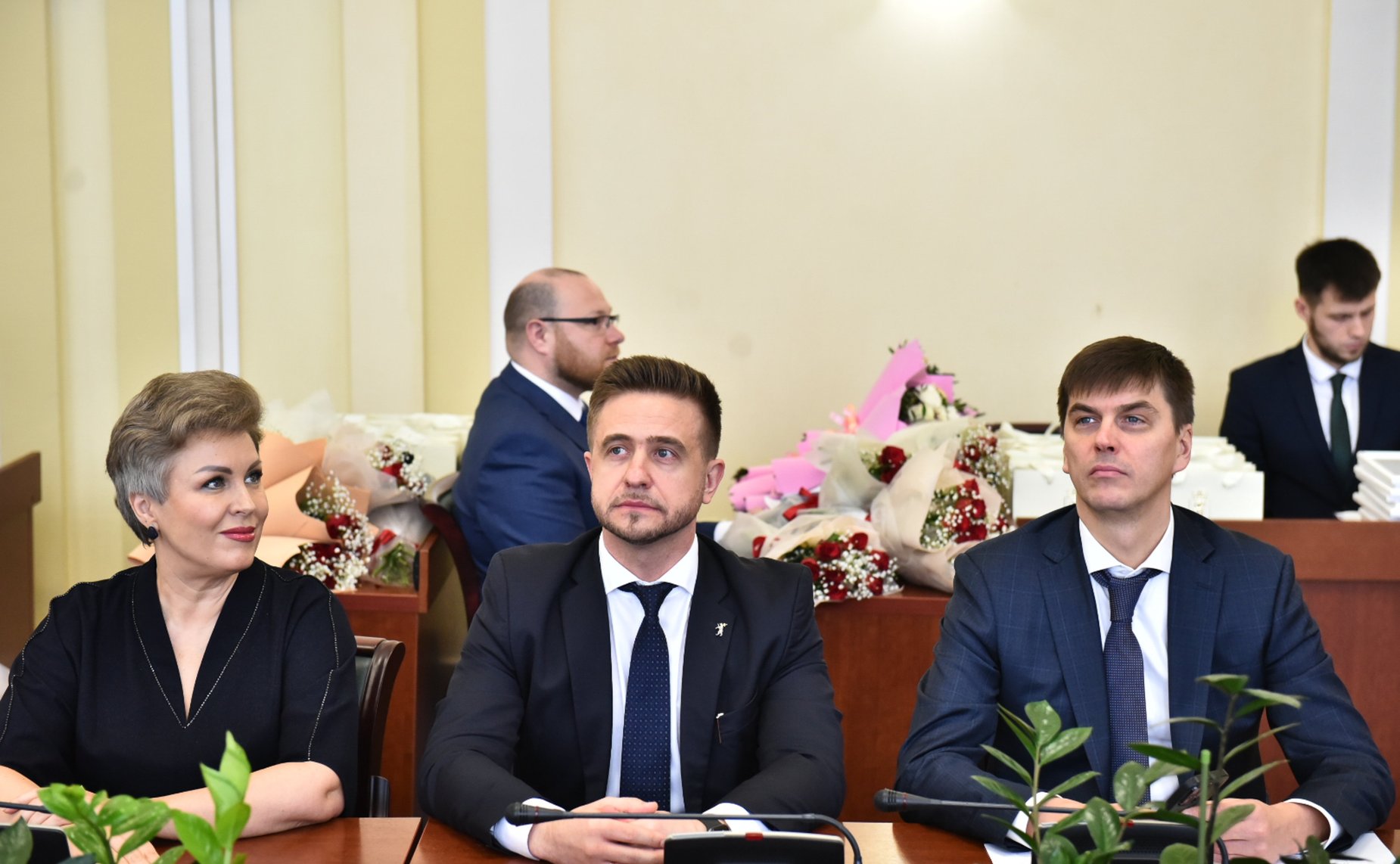 Первый заместитель Председателя Совета Федерации Андрей Яцкин принял участие в церемонии награждения победителей школьного регионального конкурса на знание темы органической продукции в Ярославской области