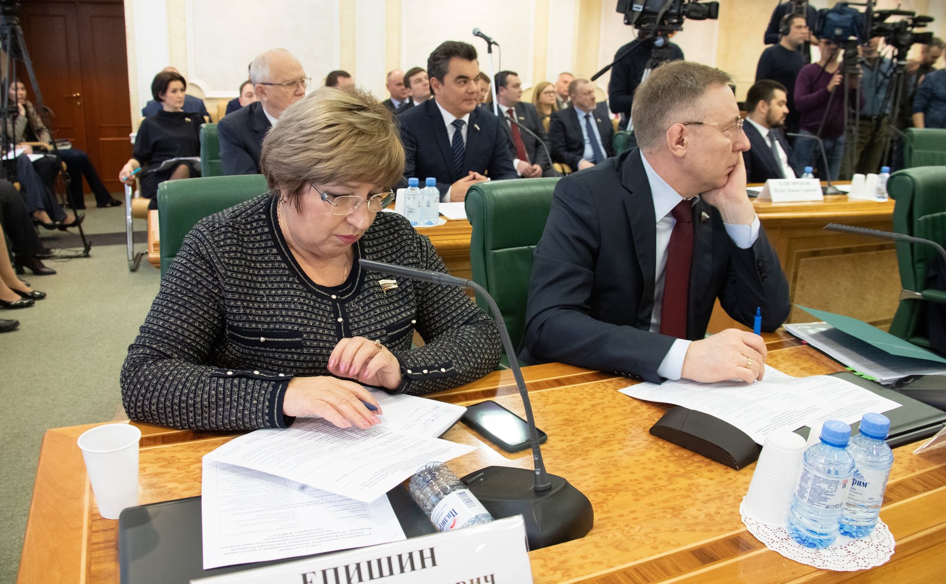 Расширенное совещание по обсуждению проекта закона о поправке к Конституции РФ «О совершенствовании регулирования отдельных вопросов организации публичной власти»