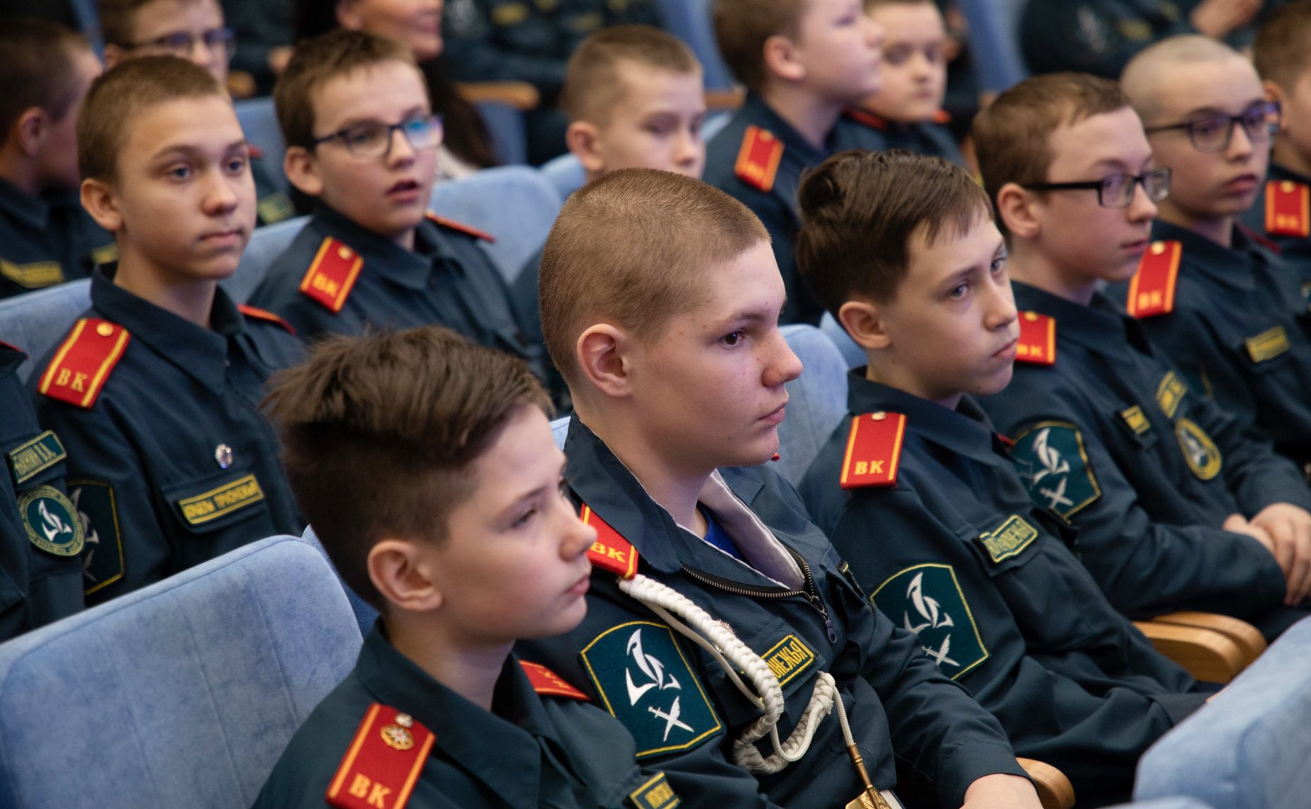 Заместители Председателя СФ Юрий Воробьев и Николай Журавлев приняли участие в мероприятиях Образовательного центра -кадетской школы «Корабелы Прионежья»