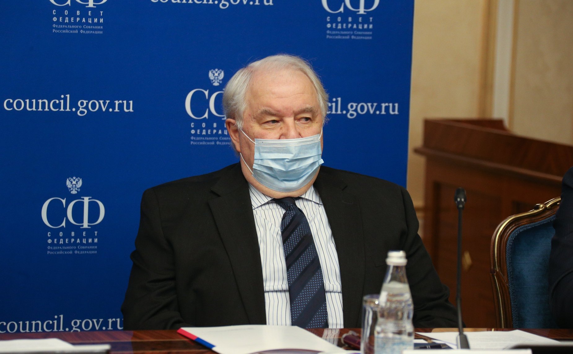 Совместное заседание группы по сотрудничеству СФ с Сенатом Французской Республики и группы дружбы Сената Французской Республики «Франция-Россия»