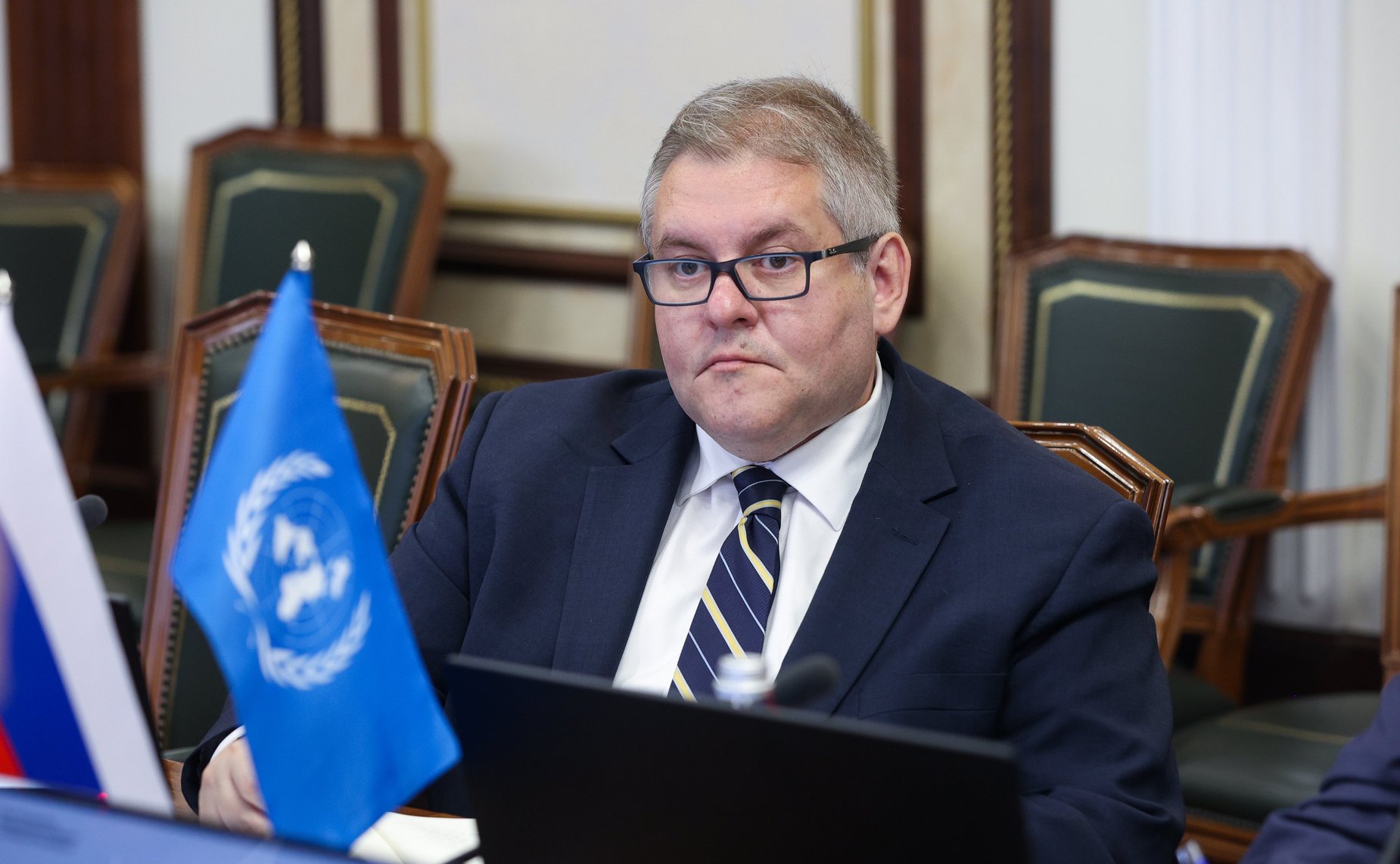 Встреча Григория Карасина с помощником Генерального секретаря ООН по Ближнему Востоку, Европе, Америкам и Азиатско-Тихоокеанскому региону