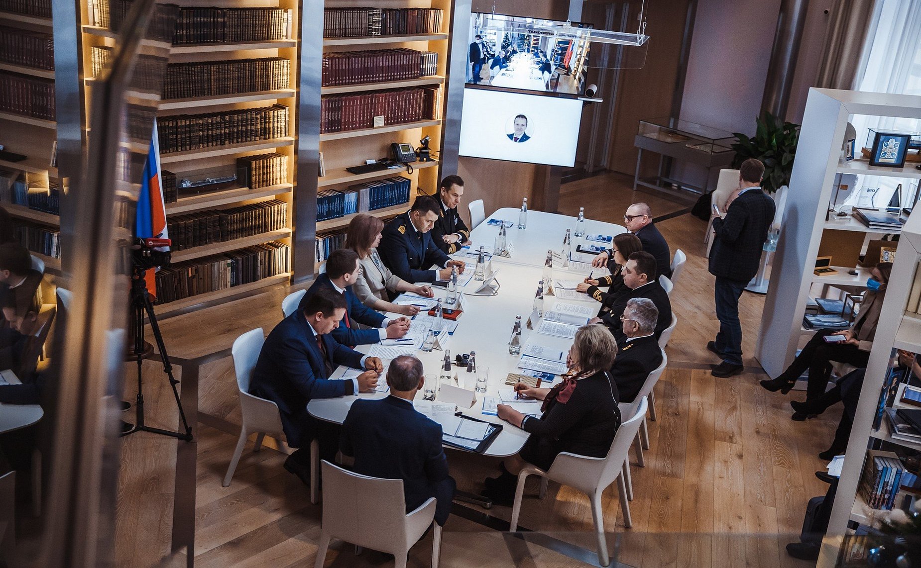 Елена Писарева приняла участие в заседании Попечительского совета регионального учреждения «Морской центр капитана Варухина Н.Г.»