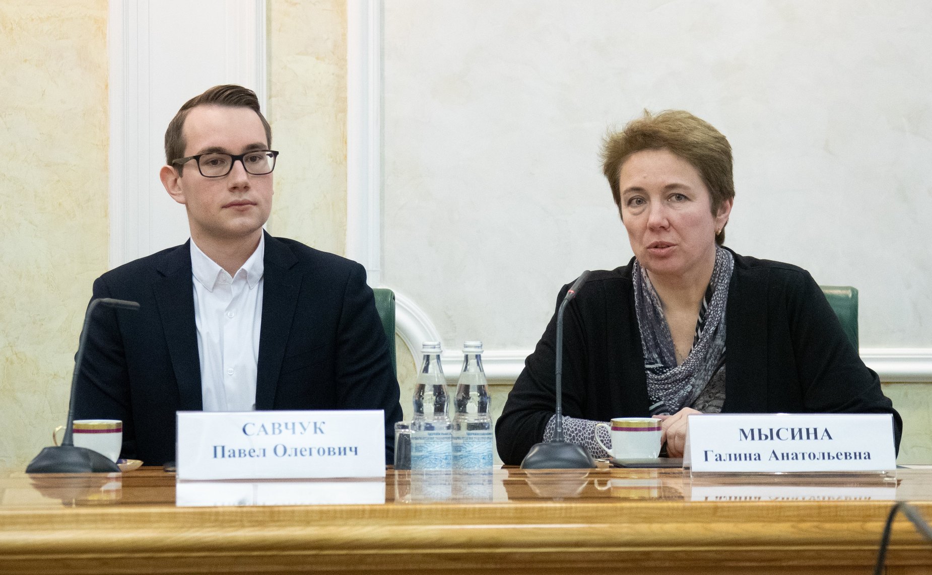 Павел Савчук и Галина Мысина