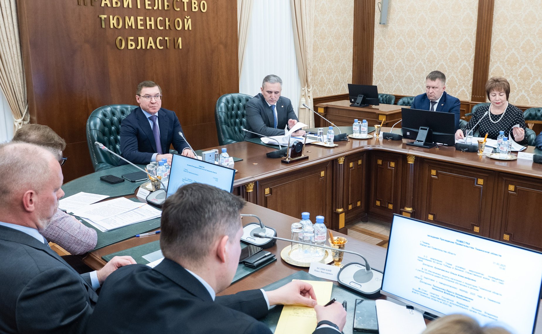 Первый заместитель Председателя Совета Федерации Владимир Якушев принял участие в заседании президиума Правительства Тюменской области