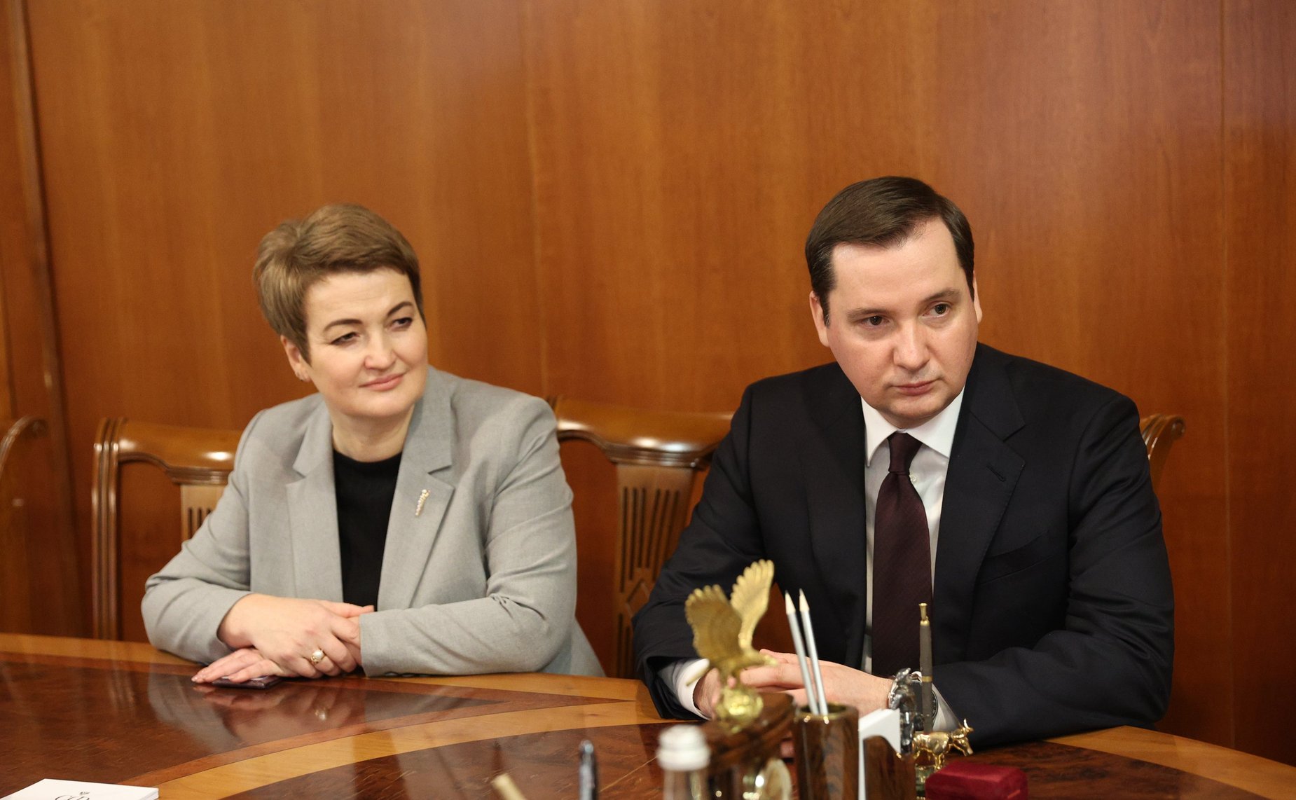 Валентина Матвиенко провела встречу с губернатором Архангельской области Александром Цыбульским