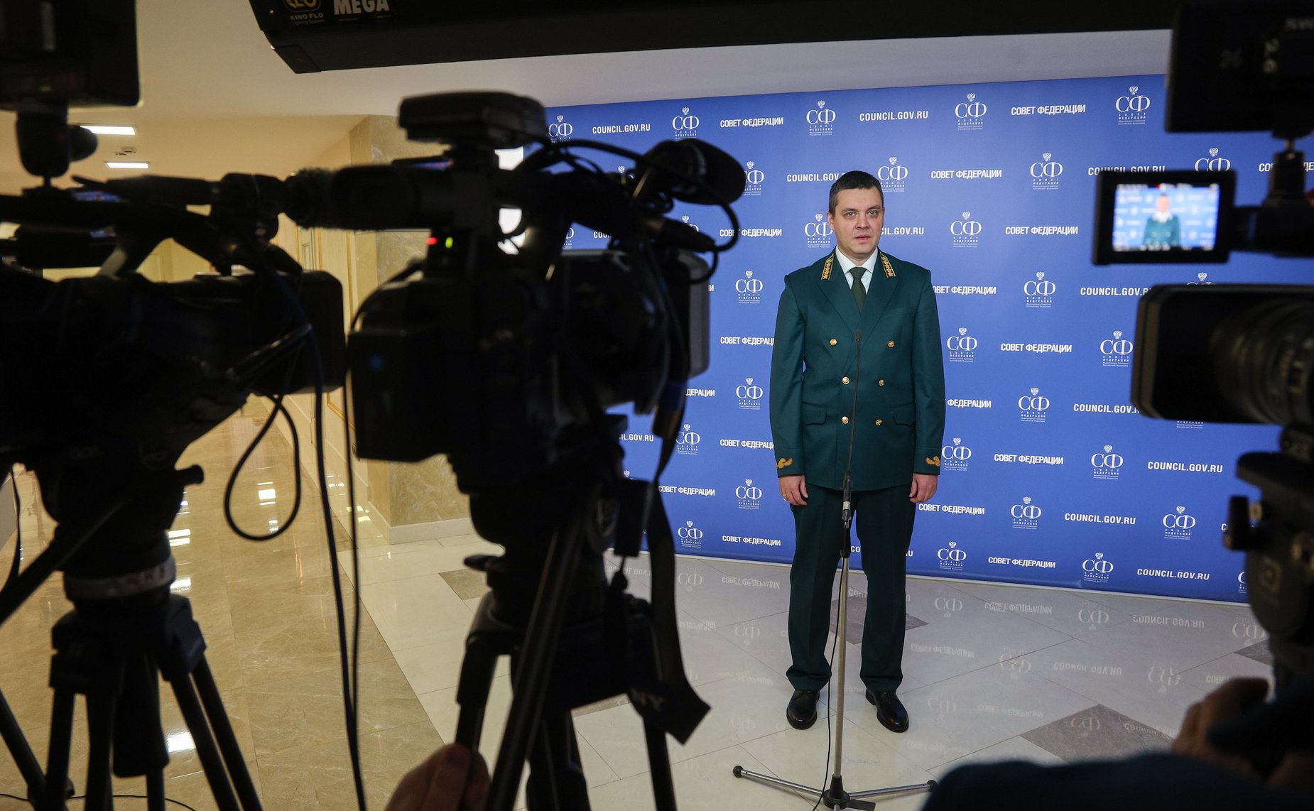 Пресс-подход Руководителя Федерального агентства лесного хозяйства Ивана Советникова