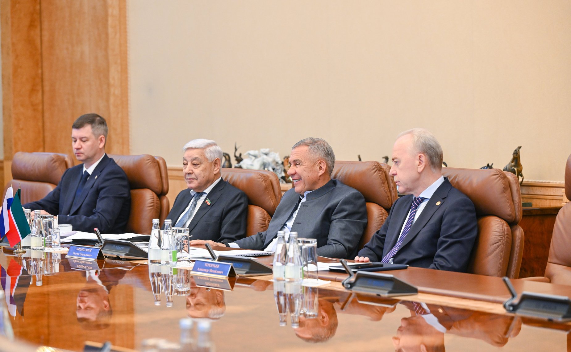 Встреча сенаторов с Раисом Республики Татарстан Рустамом Миннихановым