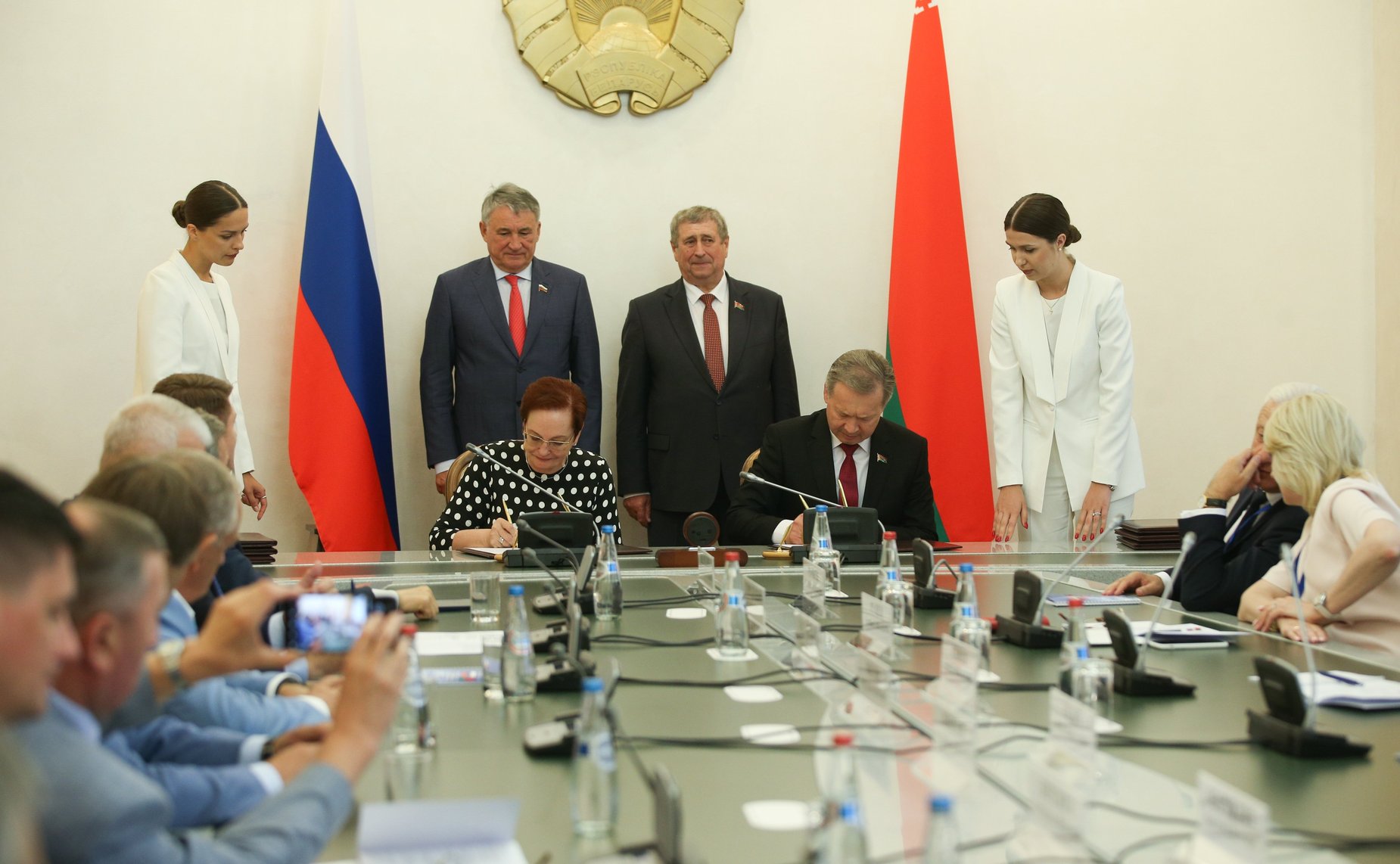 Девятое заседание Межпарламентской комиссии Совета Республики Национального собрания Республики Беларусь и Совета Федерации по межрегиональному сотрудничеству