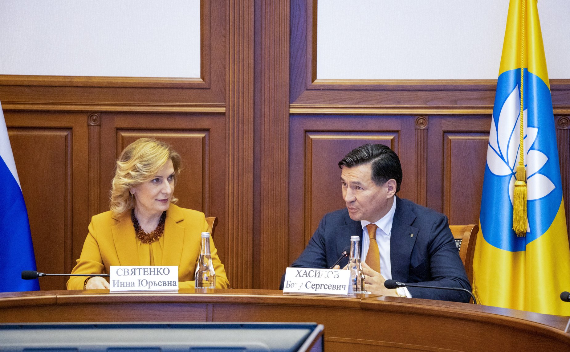 Заместитель Председателя Совета Федерации Инна Святенко провела расширенное совещание по здравоохранению с участием депутатов Государственной Думы, представителей правительства Республики Калмыкия, Министерства здравоохранения РФ