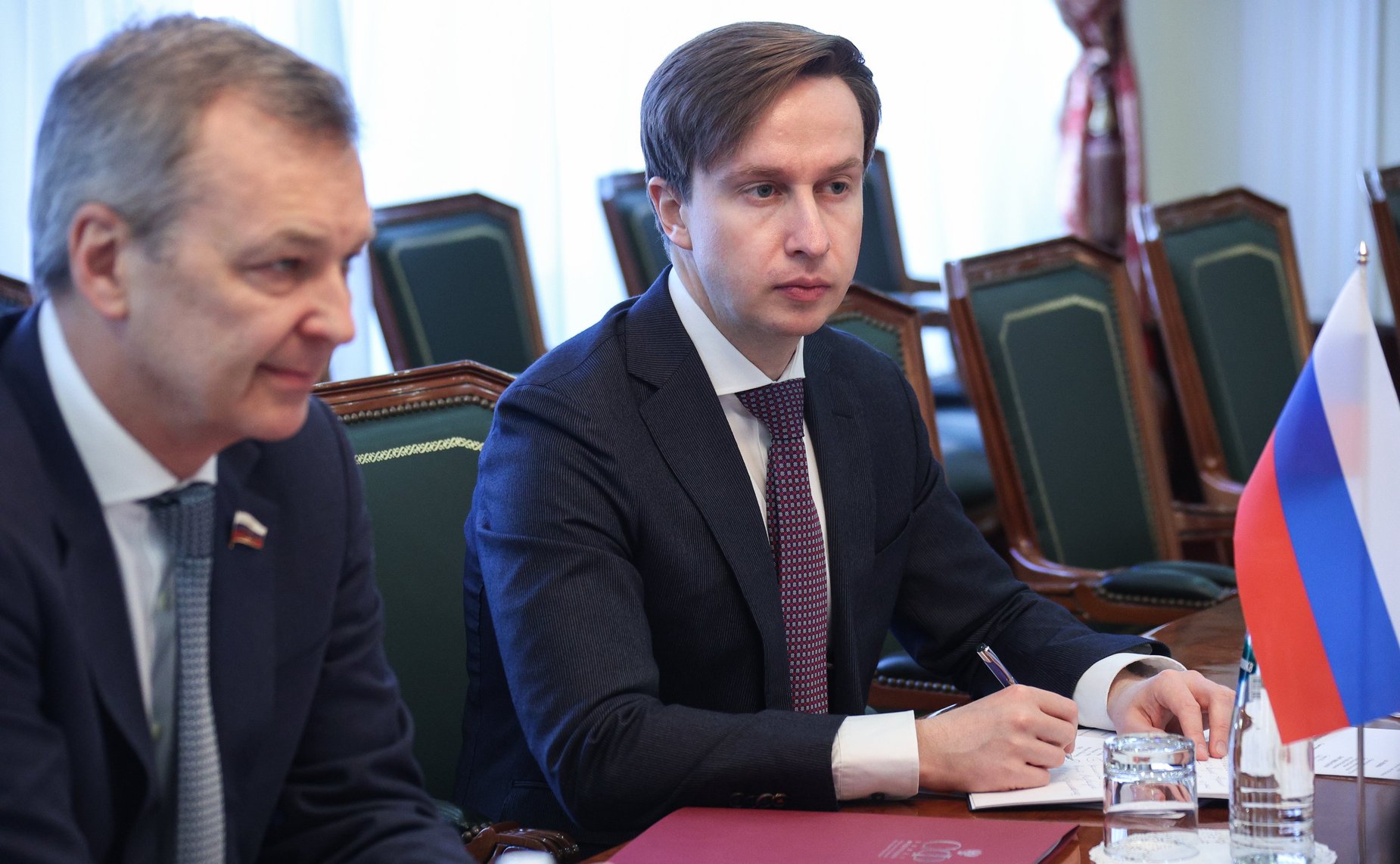 Встреча первого заместителя Председателя СФ Андрея Яцкина с Чрезвычайным и Полномочным Послом Социалистической Республики Вьетнам в Российской Федерации