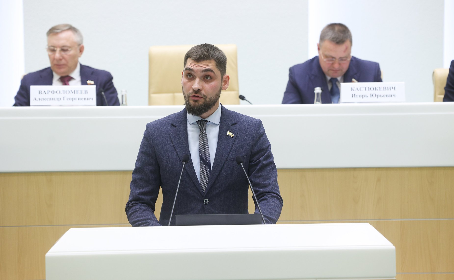 Заседание Палаты молодых законодателей при Совете Федерации