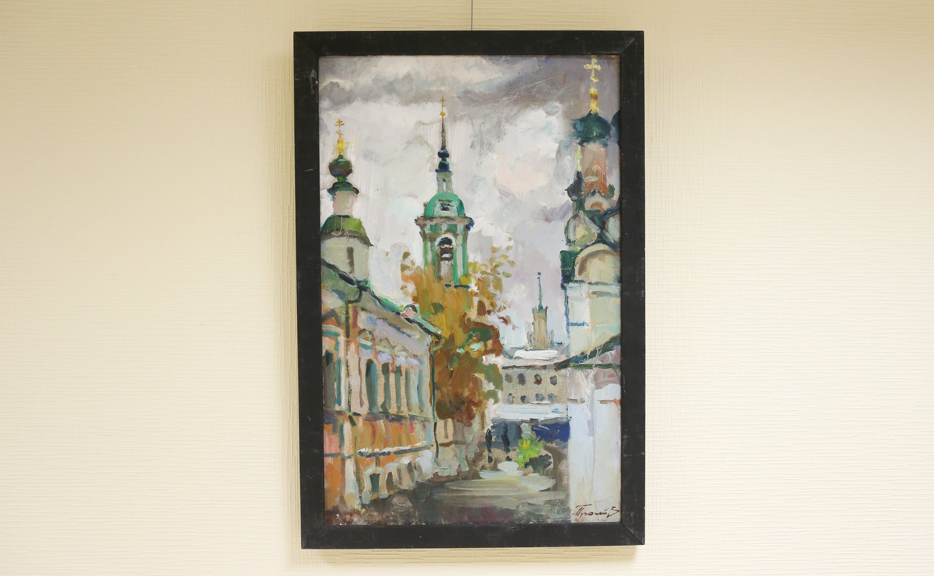 Открытие в Совете Федерации выставки художника В. Пугачева «Радостное небо»