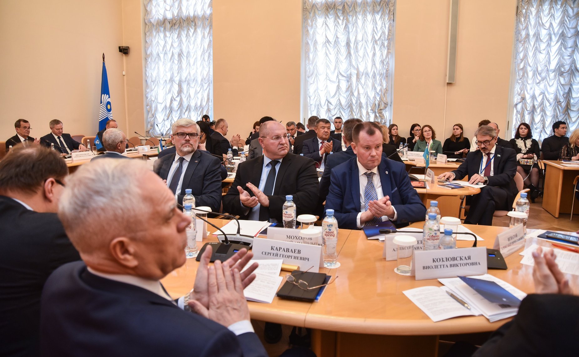 Андрей Климов и Олег Цепкин приняли участие в семинаре МПА СНГ на тему защиты электорального суверенитета государств-стран участников СНГ