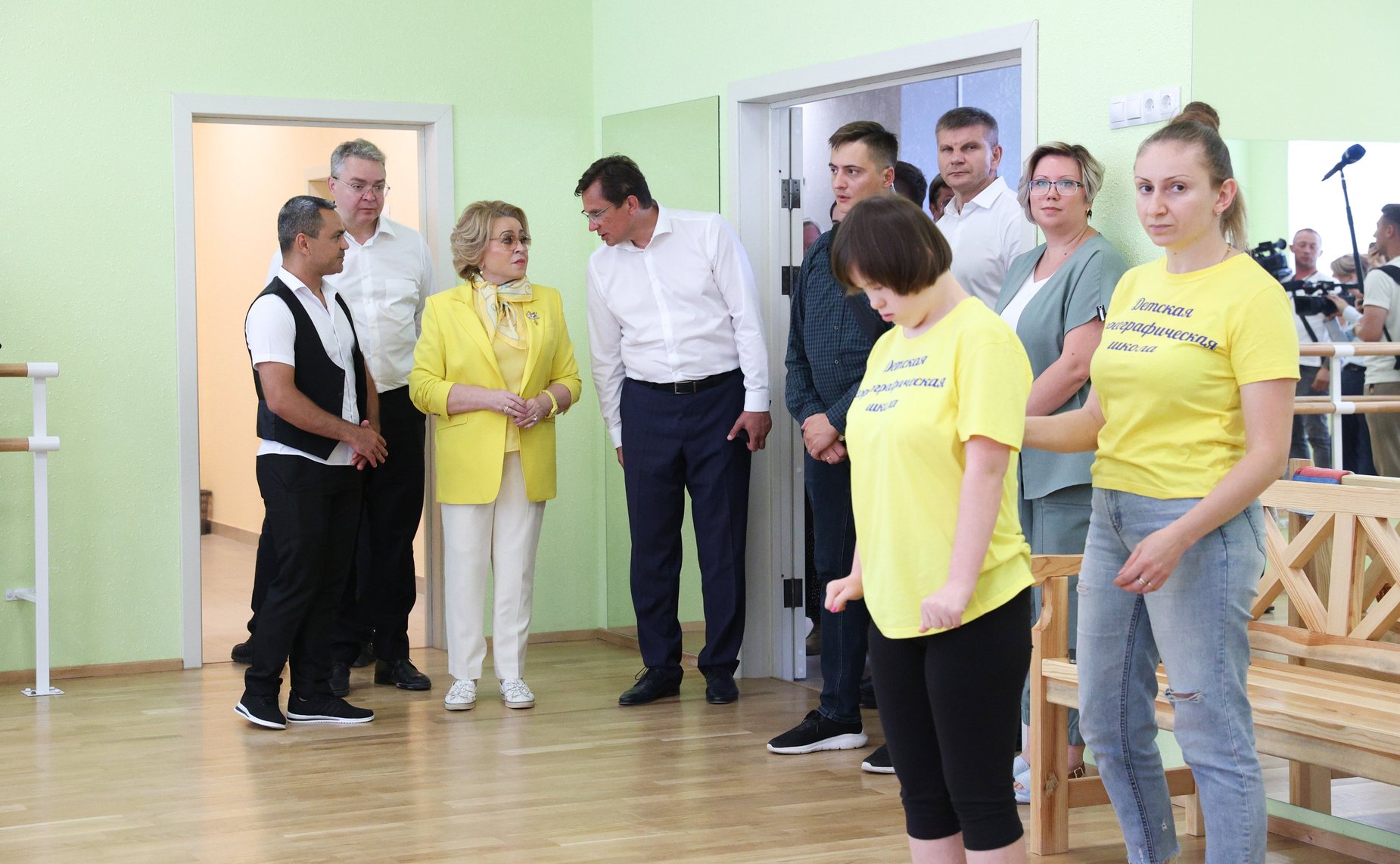 Валентина Матвиенко посетила Детскую хореографическую школу