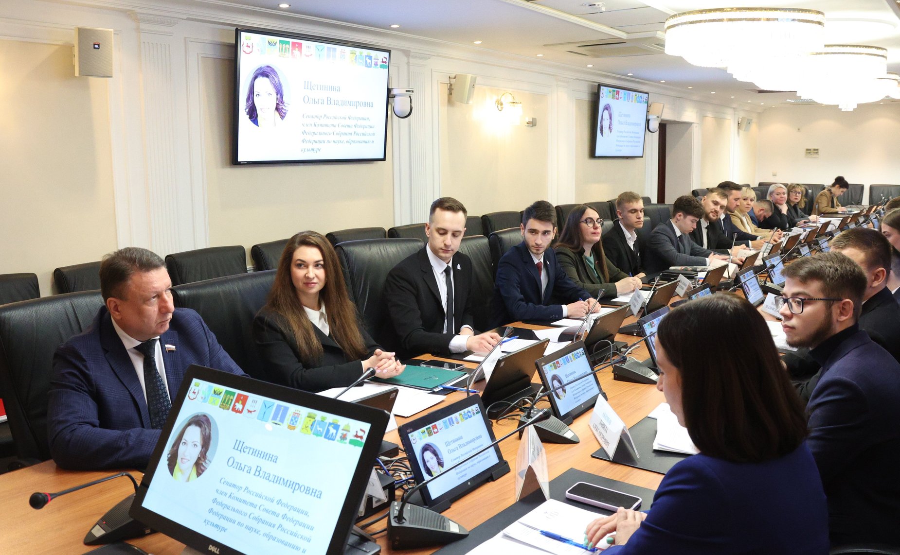 Встреча с членами Ассоциации молодежных палат (парламентов) при представительных органах муниципальных образований, являющихся административными центрами субъектов РФ Приволжского федерального округа в СФ
