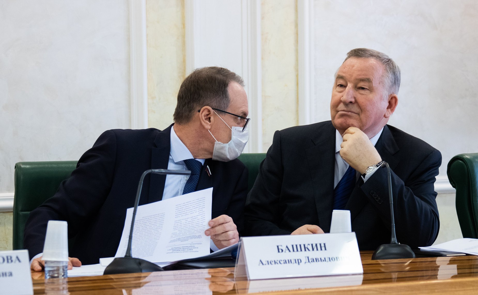 Александр Башкин и Александр Карлин