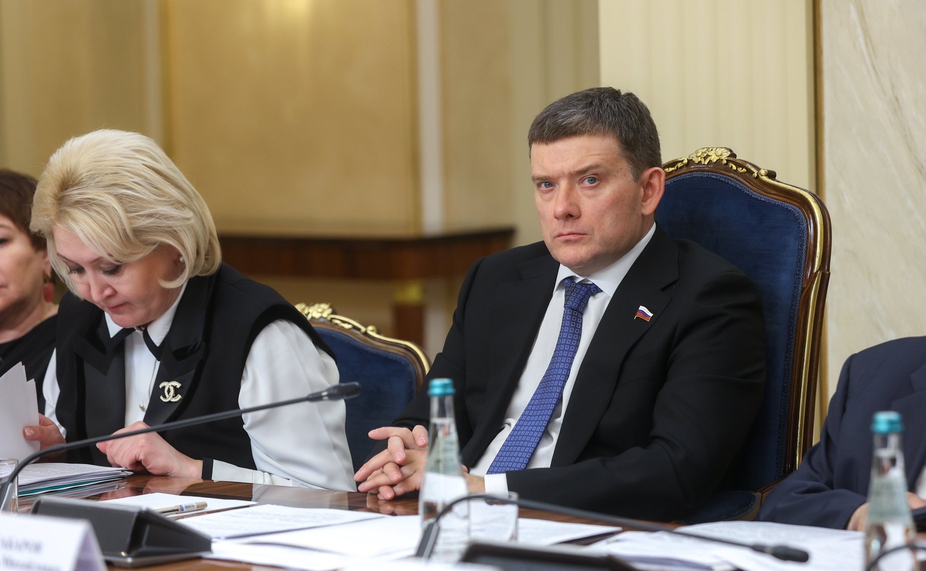 Заседание Комиссии по сотрудничеству Совета Федерации Федерального Собрания Российской Федерации и Маджлиси милли Маджлиси Оли Республики Таджикистан