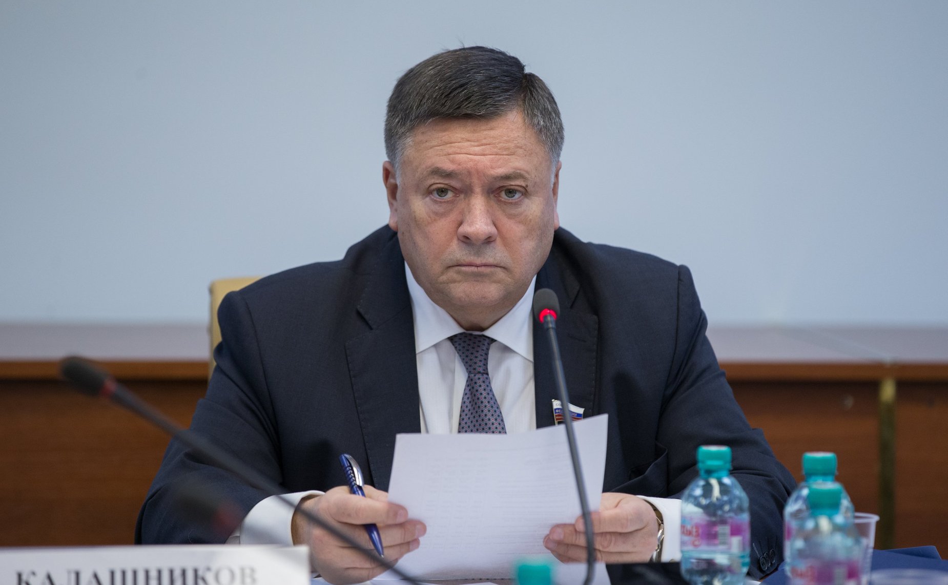 Калашников. Заседание Временной комиссии СФ по мониторингу экономического развития