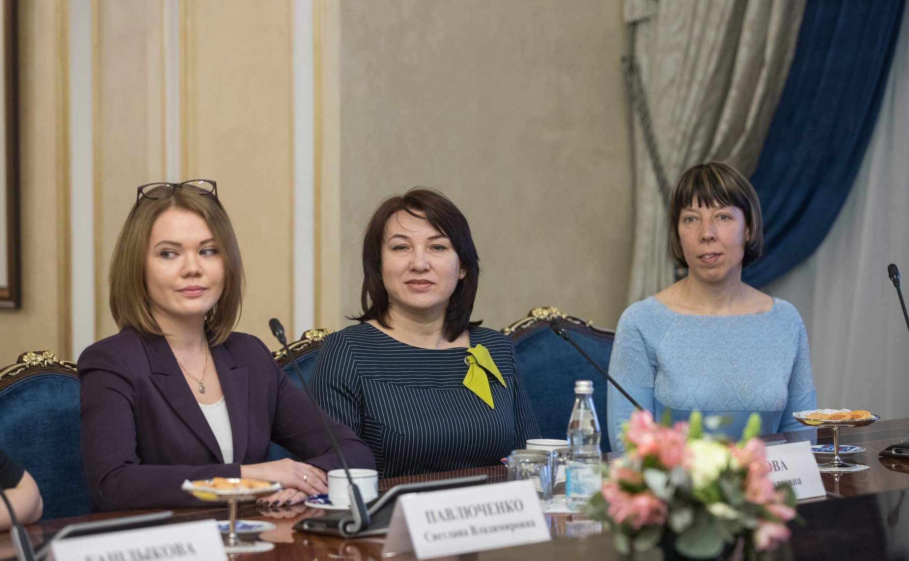 Встреча В. Матвиенко с женщинами-участницами волонтерского марафона, приуроченного к Году добровольца в России