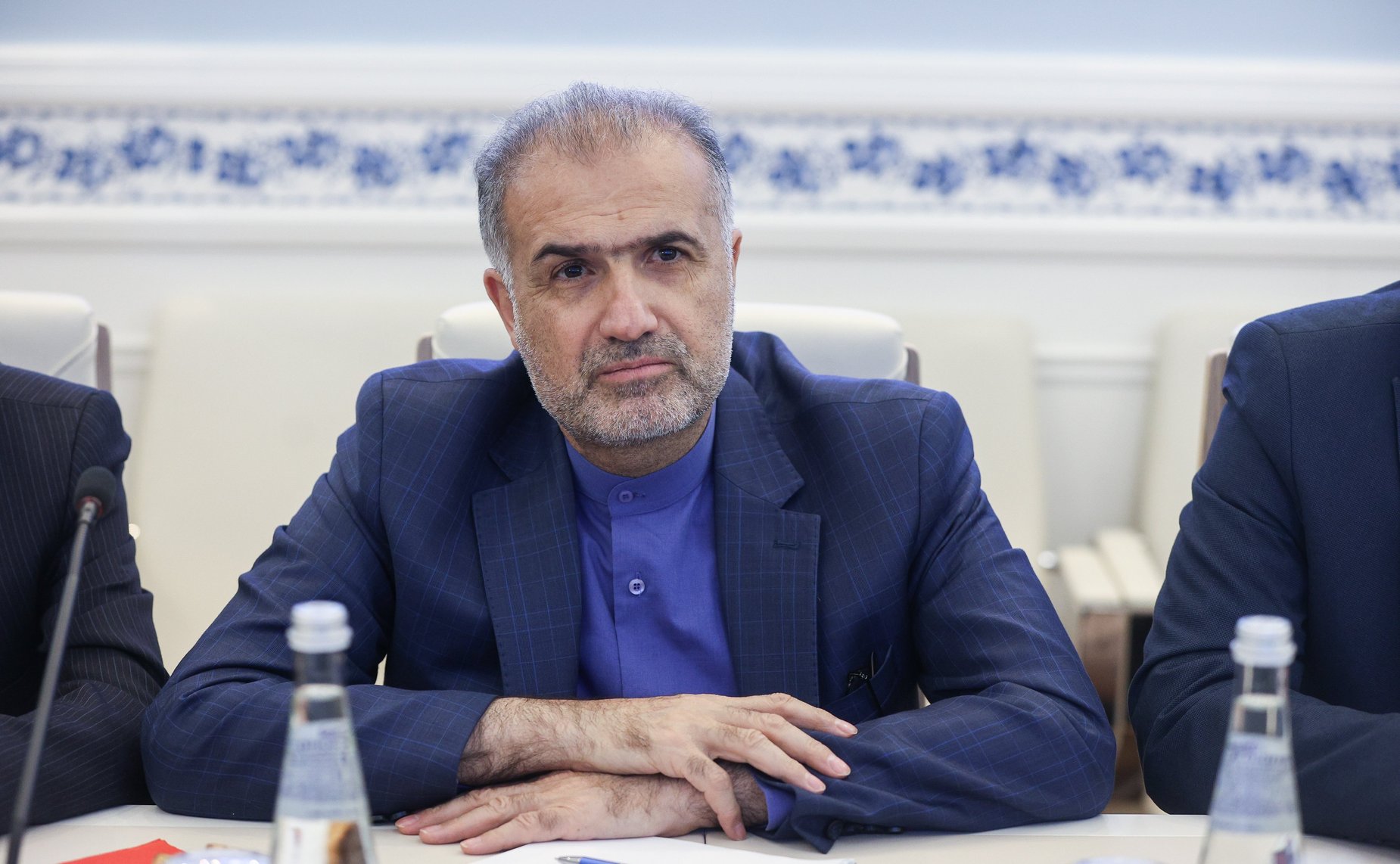 Встреча Дмитрия Василенко с председателем межпарламентской группы дружбы, членом Комиссии Собрания Исламского Совета ИРИ по национальной безопасности и внешней политике Эбрахимом Резаи