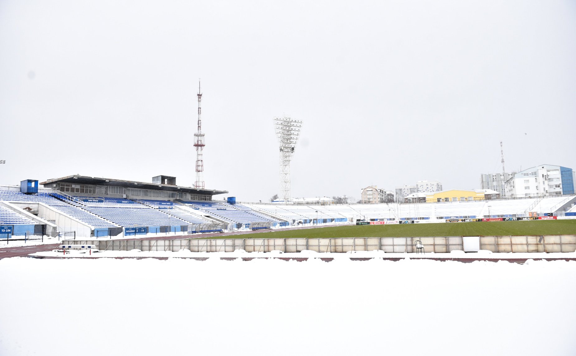 Андрей Яцкин посетил стадион «Шинник» и ознакомился с предложениями по его реконструкции