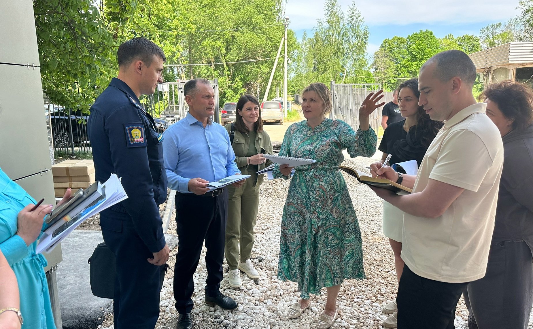 Игорь Мурог посетил областной лагерь «Зарница»